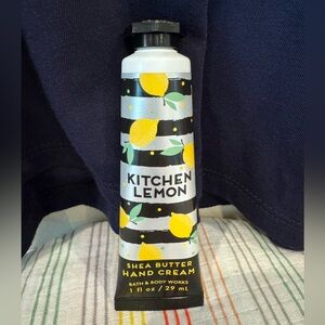 Hand Cream Kitchen Lemon Travel Size 1oz Bath and Body Works NWT